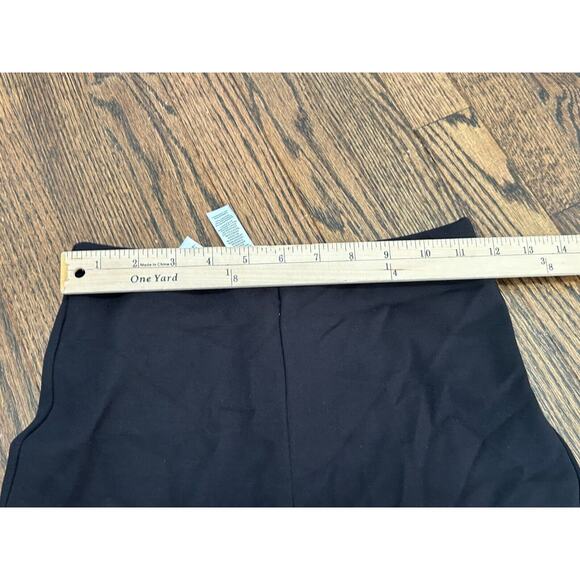 NWT Madewell Ponte Stirrup Leggings Stretch Knit Black Pull On Balletcore Small - Picture 8 of 9